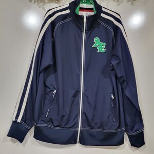 American Eagle Outfitters Sportswear Mens Large Warm Up Track Jacket Y2K Logo